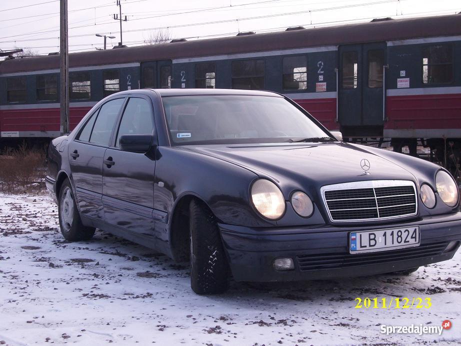 Mercedes E210 29TD KOROZJI jasna skóra kupiony w Polsce