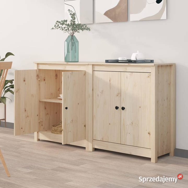 Szafki 2 70x35x80 lite drewno sosnowe WM3114064 Pozostałe Warszawa