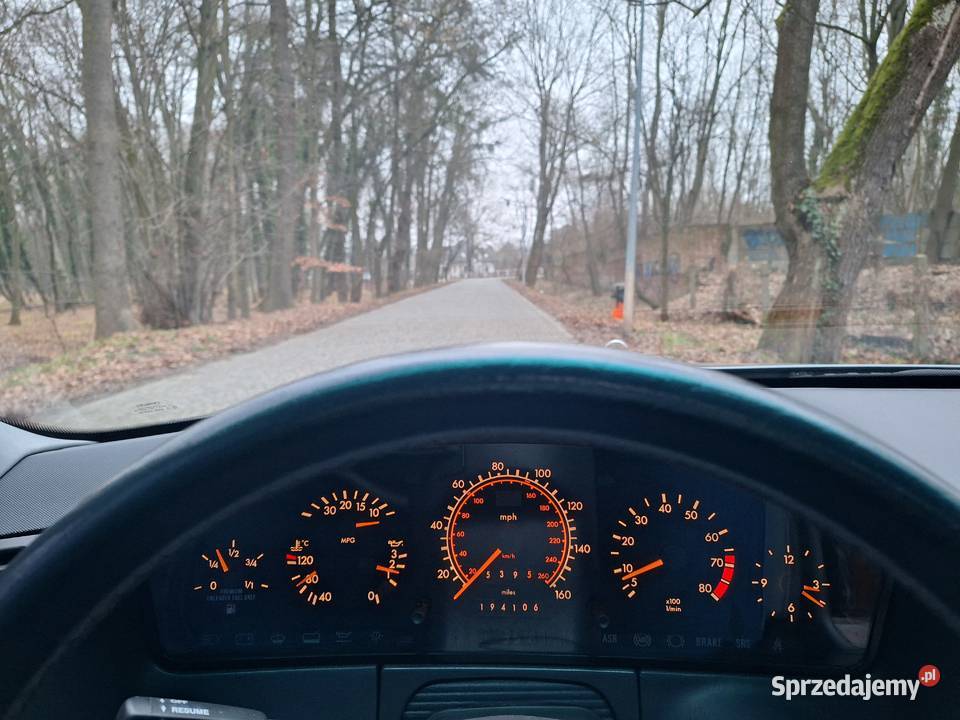 MercedesBenz 300 SE w140 USA zamiana zmieniarka CD Klasa S Poznań