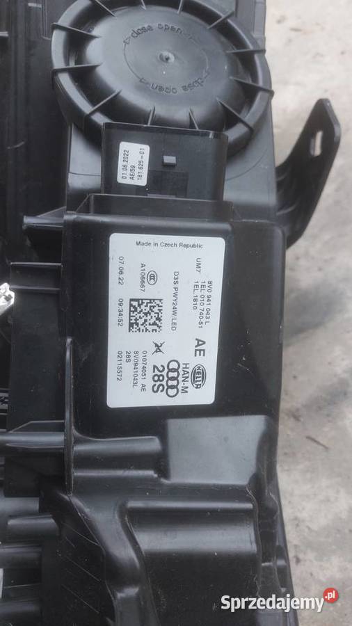 AUDI A3 8V LAMPA PRZOD LEWA XENON BIXENON EUROPA wielkopolskie Iwanowice