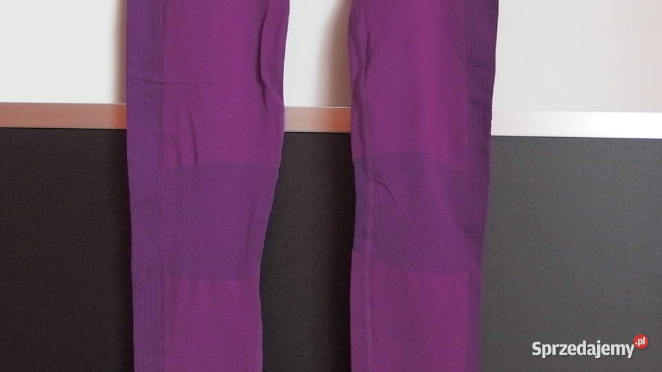 Fioletowe rajstopy sportowe XS 34 S 36 fioletowy