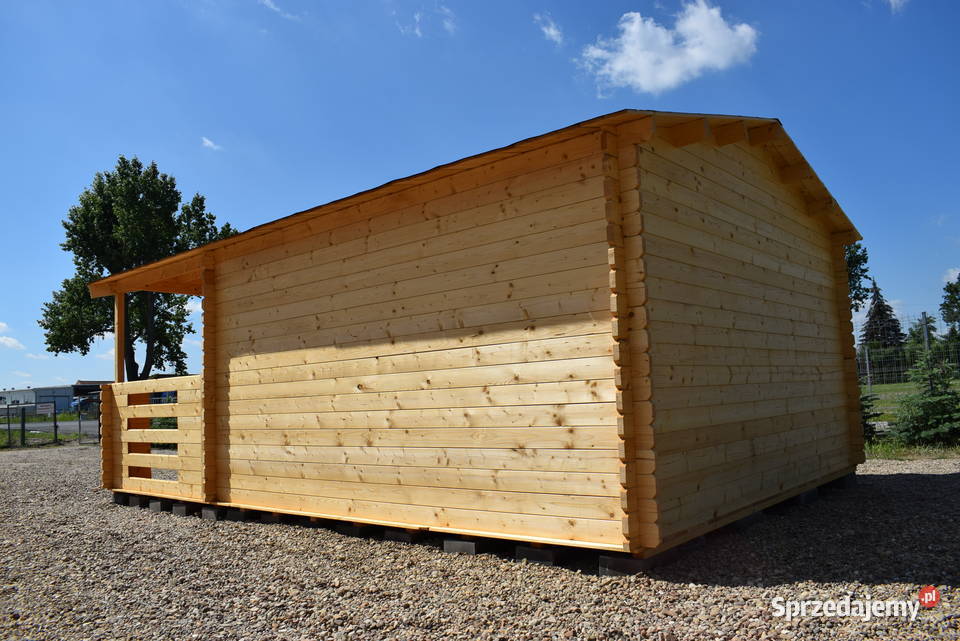 o0d ZARAZ SOLIDNY domek letniskowy taras6x424 m2 Architektura ogrodowa Gniezno