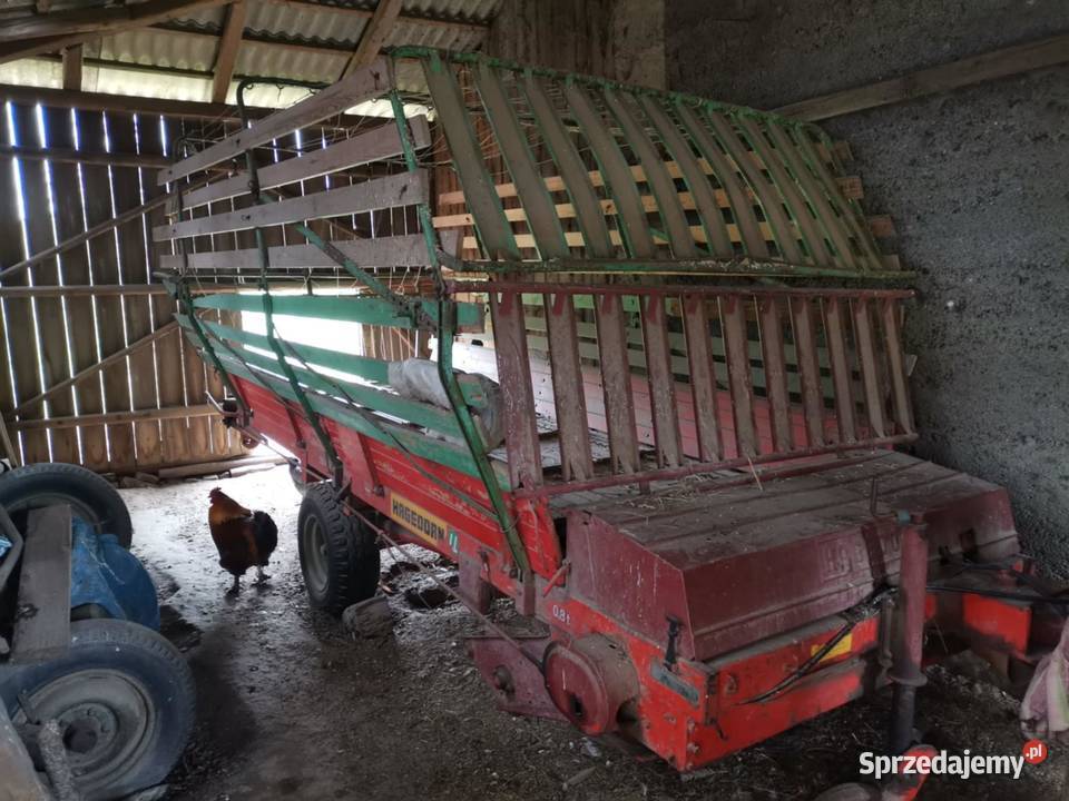 Przyczepa samozbierająca Hargedon Przyczepy rolnicze Wzdół-Parcele