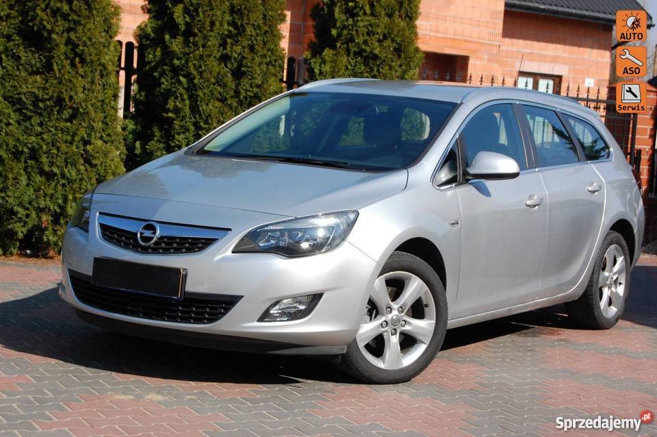 Opel Astra srebrny Zawiercie