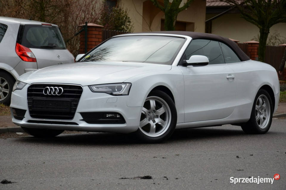 Audi A5 Cabrio Zarejestrowane 20TDI 190 Serwis nawigacja