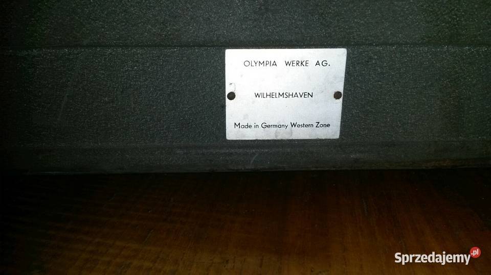 Maszyna do pisania Olimpia Antyki Antyki Świdnica
