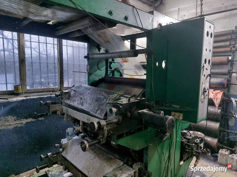 Drukarka flekdograficzna 4 kolorowa centralny Wieliczka