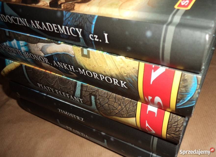 Kolekcja świat dysku Terry Pratchett 5 książek Rok wydania 2016 podkarpackie Rzeszów