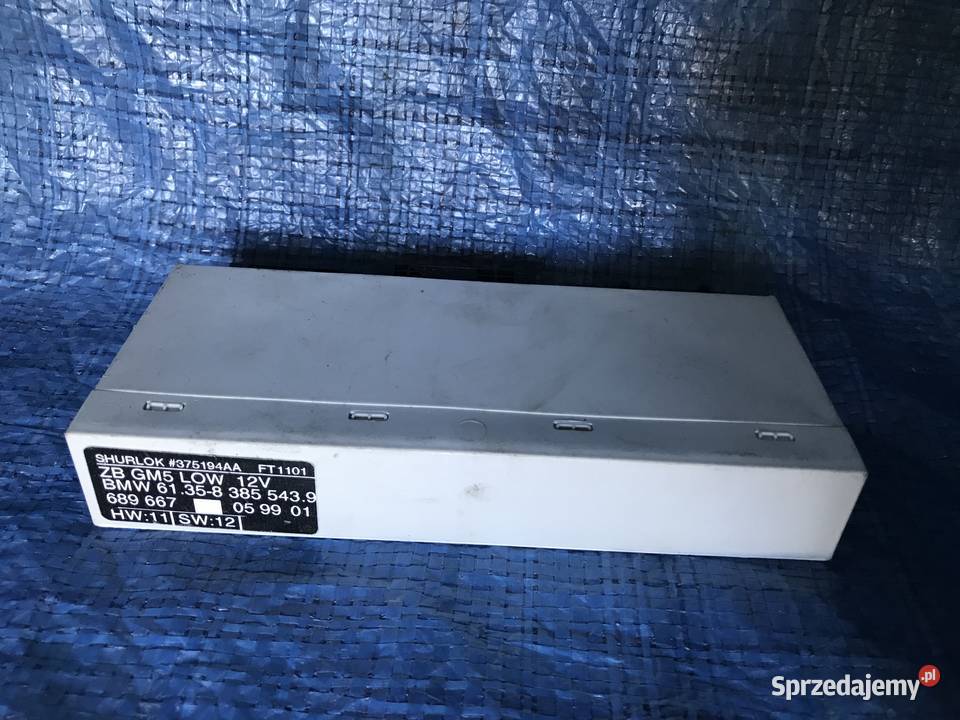 BMW Moduł Komfortu 61358 385 5439 689667 059901 Wyposażenie elektryczne Bolesławiec