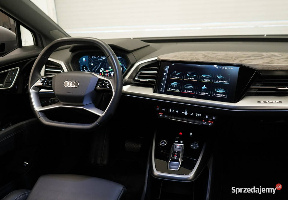 Audi Q4 etron 45 286 Quattro Virtual MatrixLed wielofunkcyjna kierownica Kielce