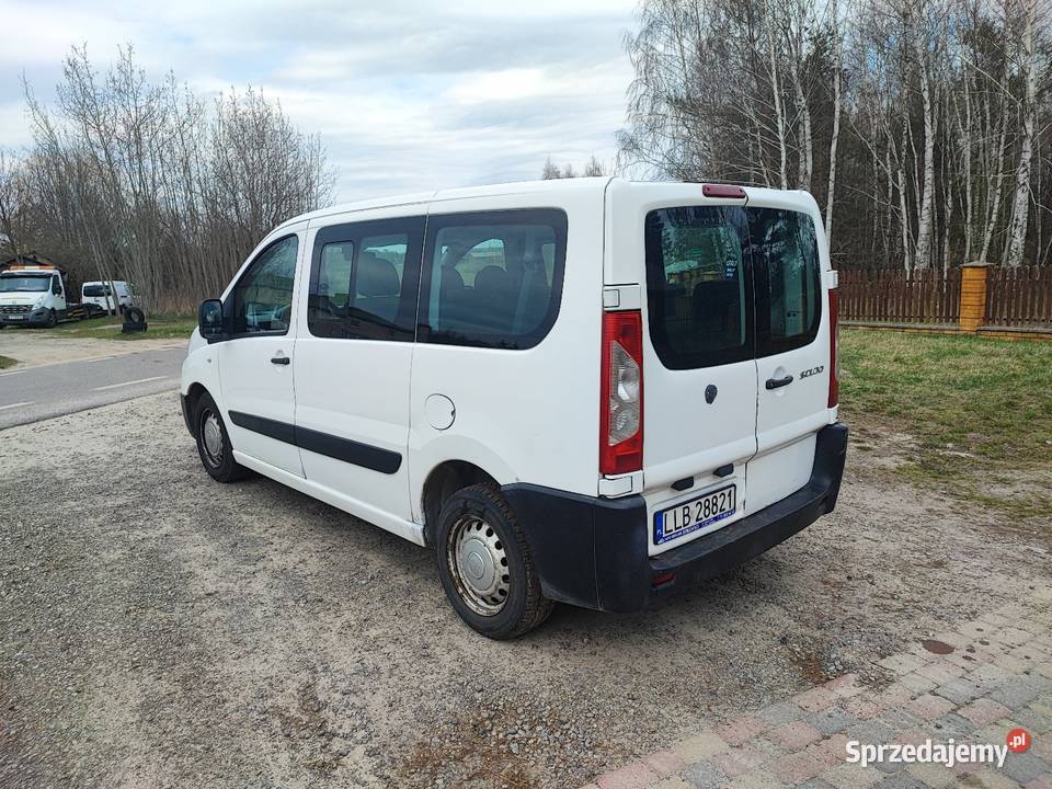 Fiat Scudo 16 HDi 9osobowy diesel Kozłówka