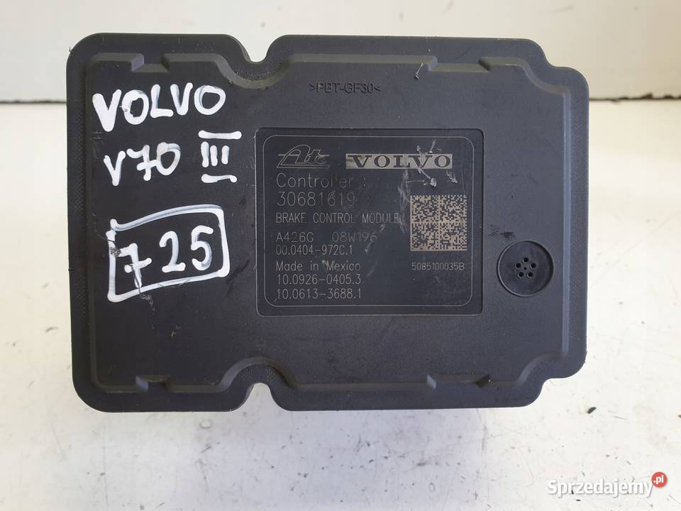 Volvo V70 III S80 II POMPA ABS Sterownik Układ hamulcowy sprzedam