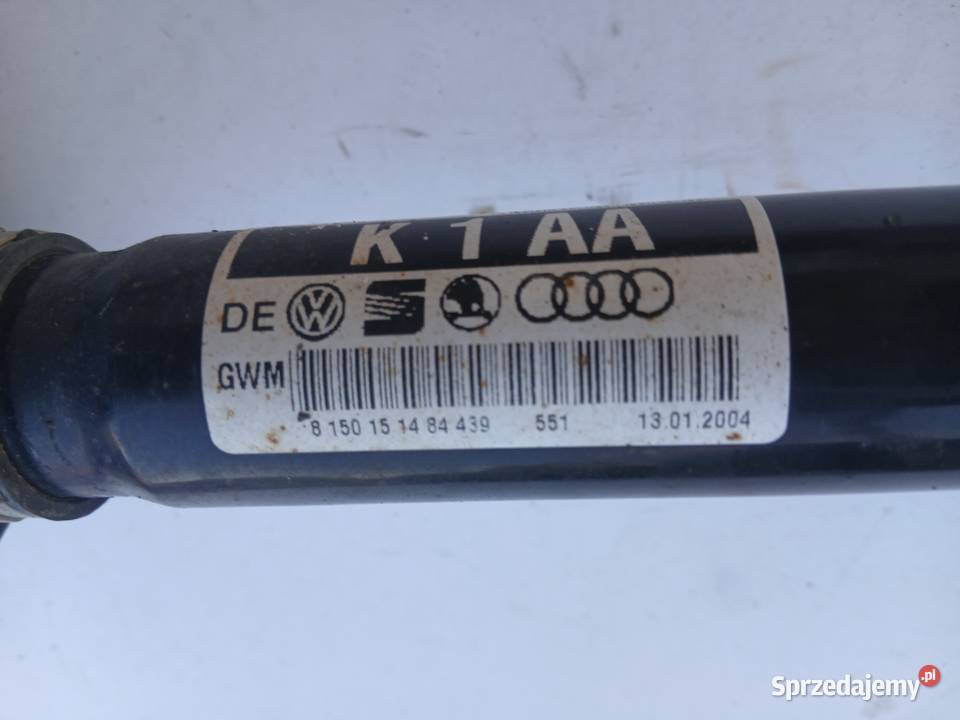Lewa półoś przód Audi A4 B6 B7 Automat 18T 25 30 Układ napędowy śląskie