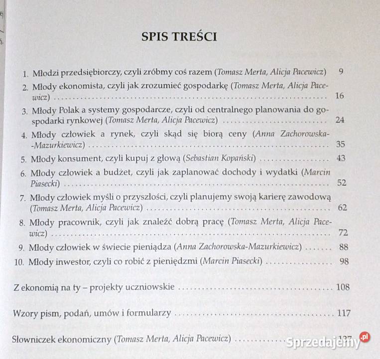 Z ekonomią na ty Podstawy przedsiębiorczości A Chełm