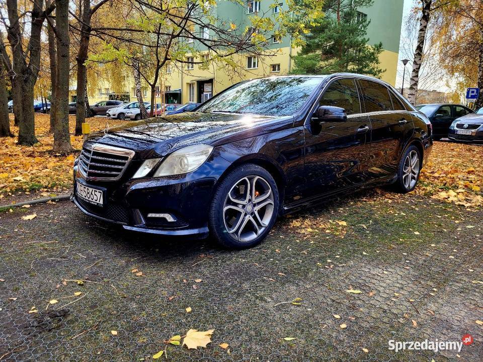 Mercedes E350CDi AMG Pakiet elektryczne lusterka lubelskie Lublin