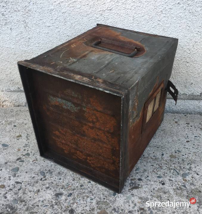 Rustykalna skrzynia na śruby retro loft sprzedam