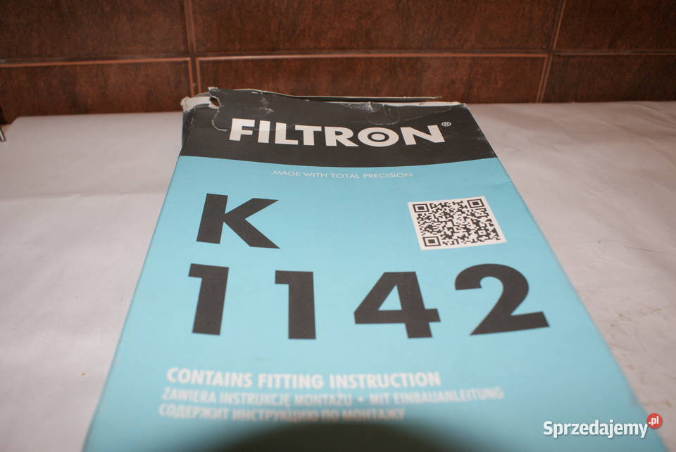 K 1142 FILTRON FILTR POWIETRZA KABINOWY DB ATEGO osobowe Białobrzegi sprzedam