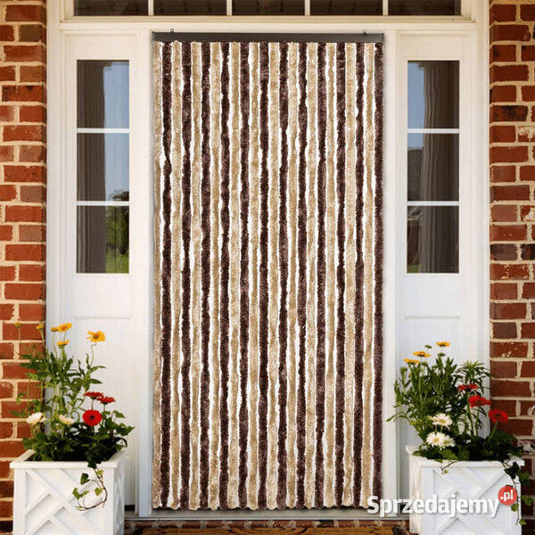 vidaXL Zasłona przeciwko owadom beż i jasny brąz mazowieckie Warszawa