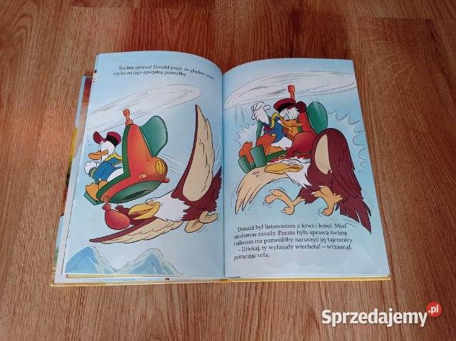 Donald listonoszem Walt Disney KSIĄŻKA Chorzów