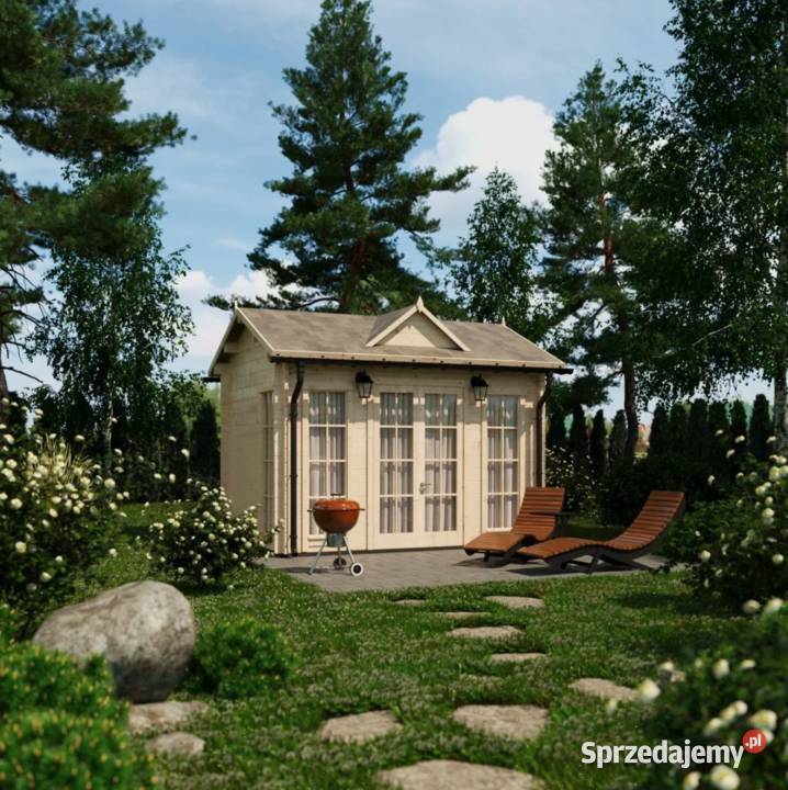 Domek ogrodowy drewniany Clockhouse 43 m Dziekanów Polski