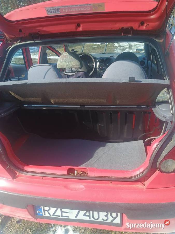 Daewoo Matiz 2000r czerwony Rzeszów