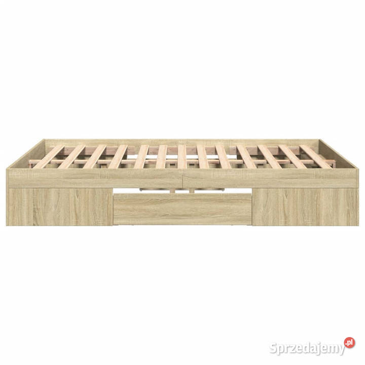 Łóżko bez materaca dąb sonoma 140x190 WM3295501