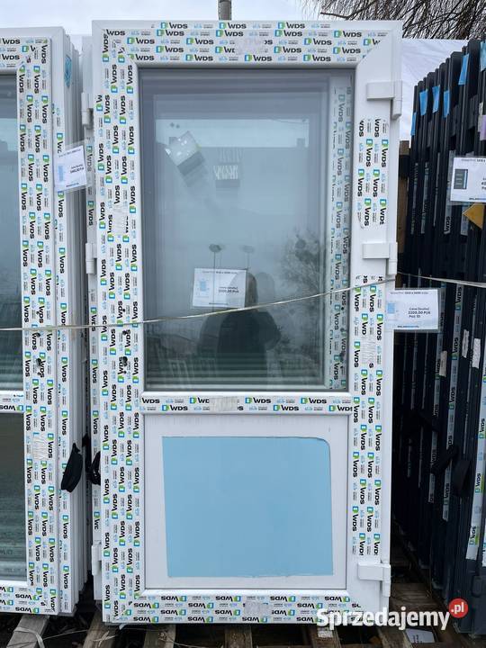 Drzwi PCV 1032 x 2090 Białe 100x210 panelszyba Drzwi zewnętrzne Wrocław