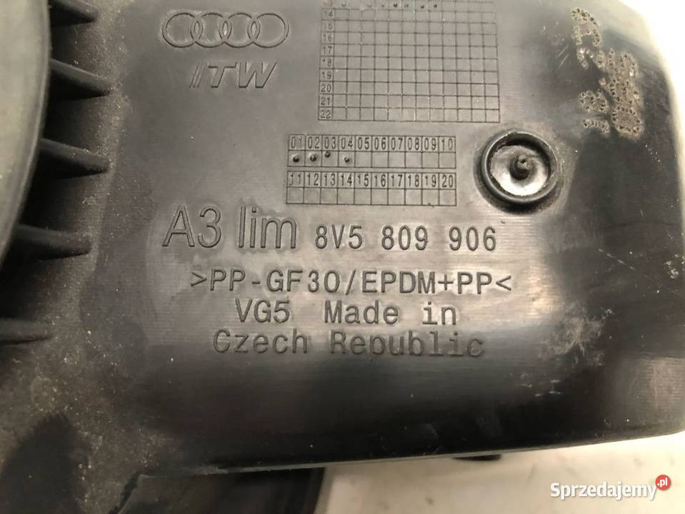 AUDI A3 8VP SEDAN 20122020 KLAPKA WLEWU PALIWA Skarżysko-Kamienna