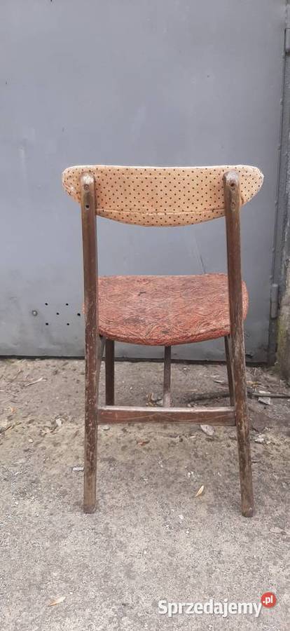 Krzesła prl Hałas Świdnica
