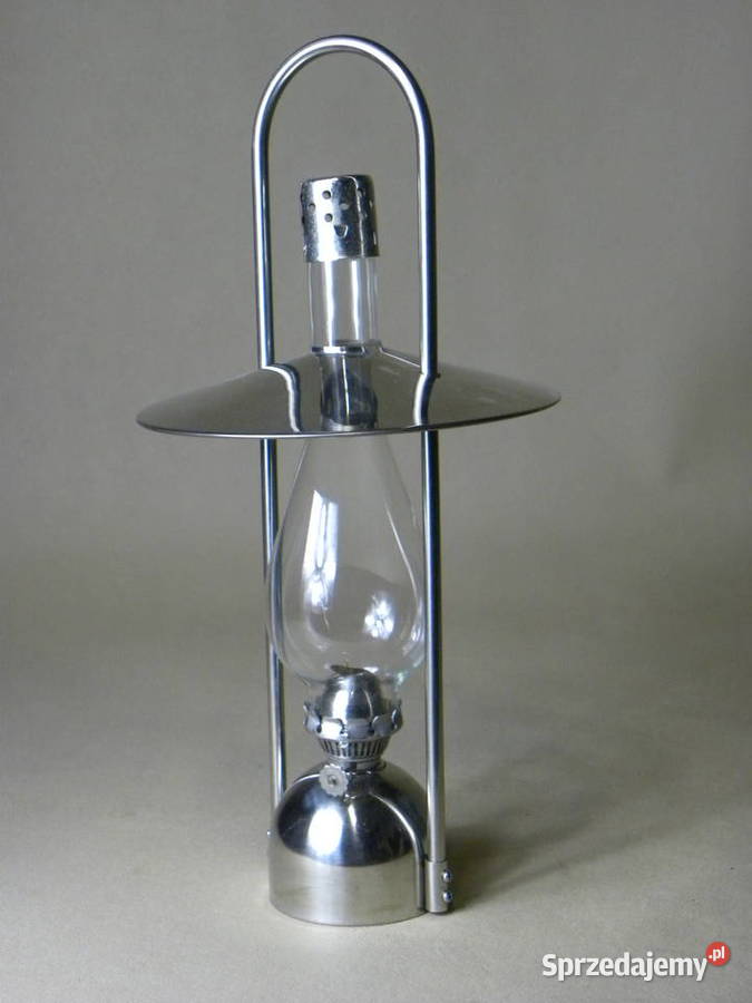 Metalowa stołowa lampa naftowa z metalowym dolnośląskie Legnica sprzedam