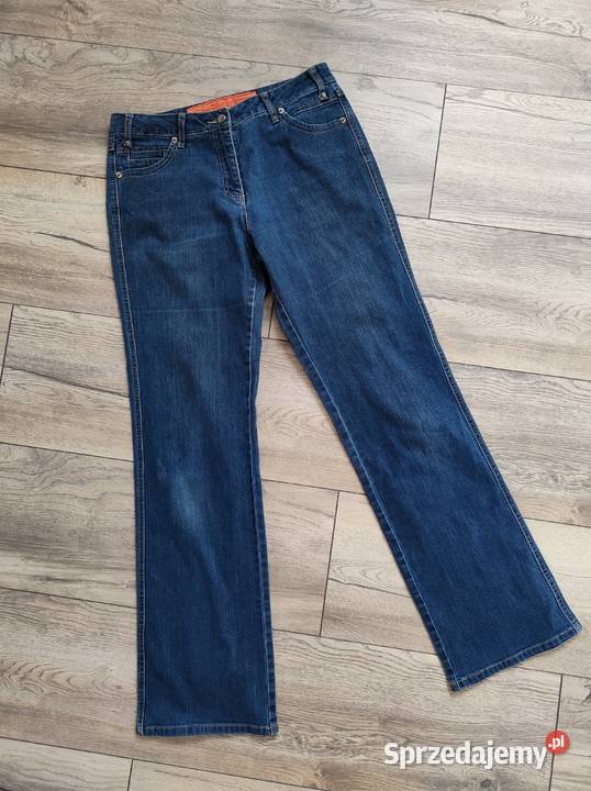 Dzinsowe spodnie Proste 40 Jasło