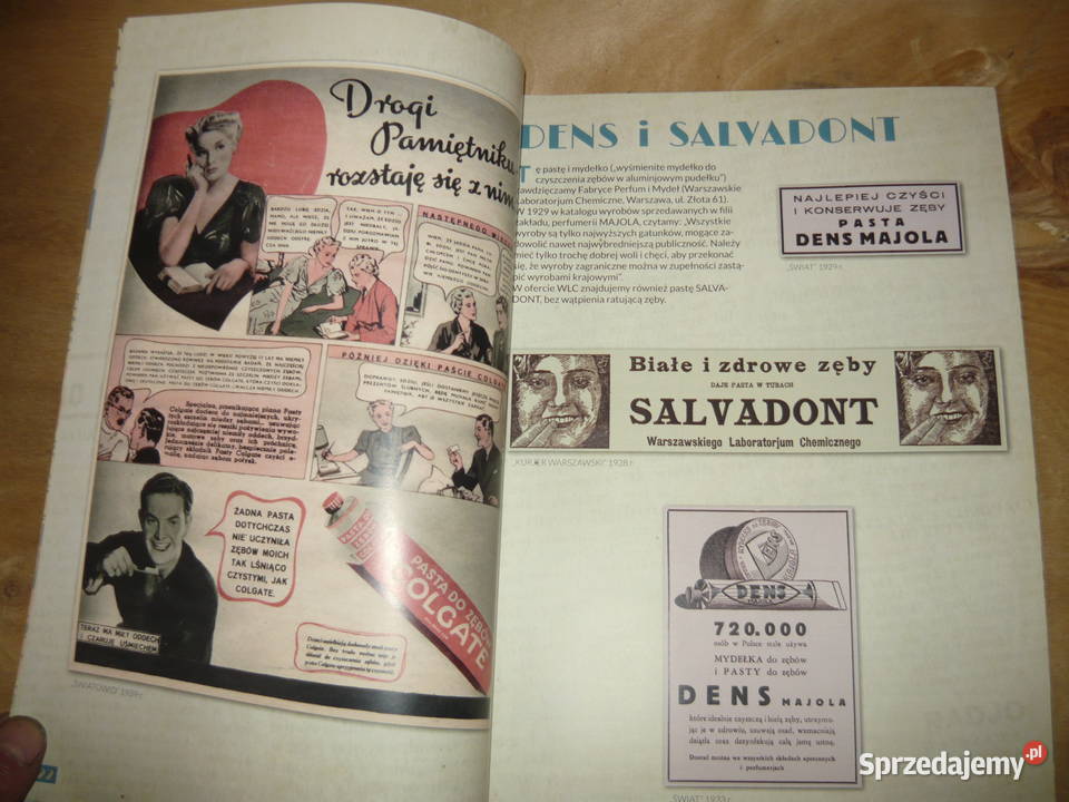Reklama higieny jamy ustnej 18901939 Nowy Sącz
