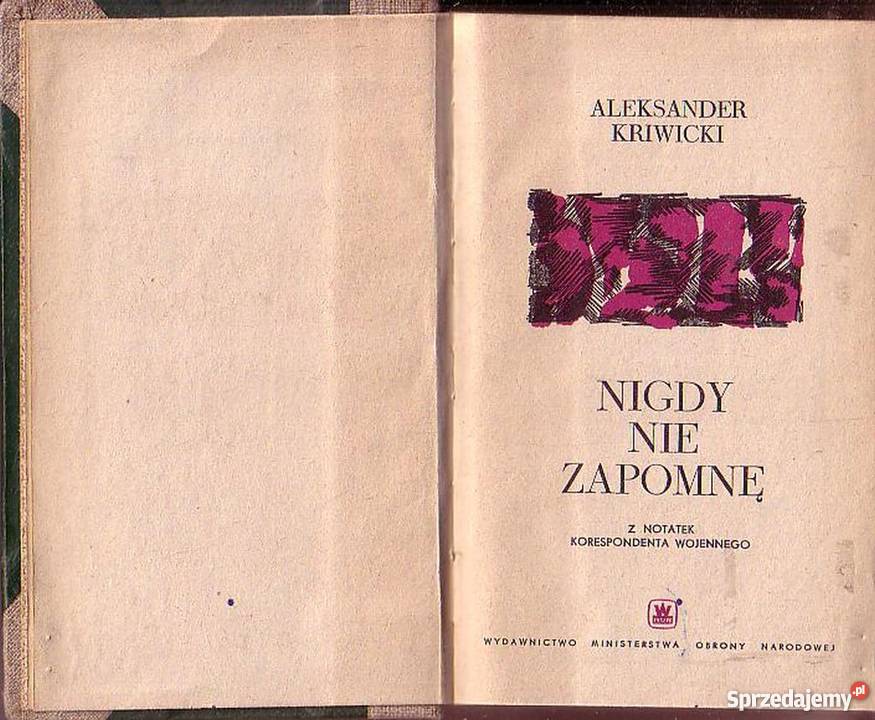 0427 NIGDY NIE ZAPOMNĘ Z NOTATNIKA KORESPONDENTA Czyrna