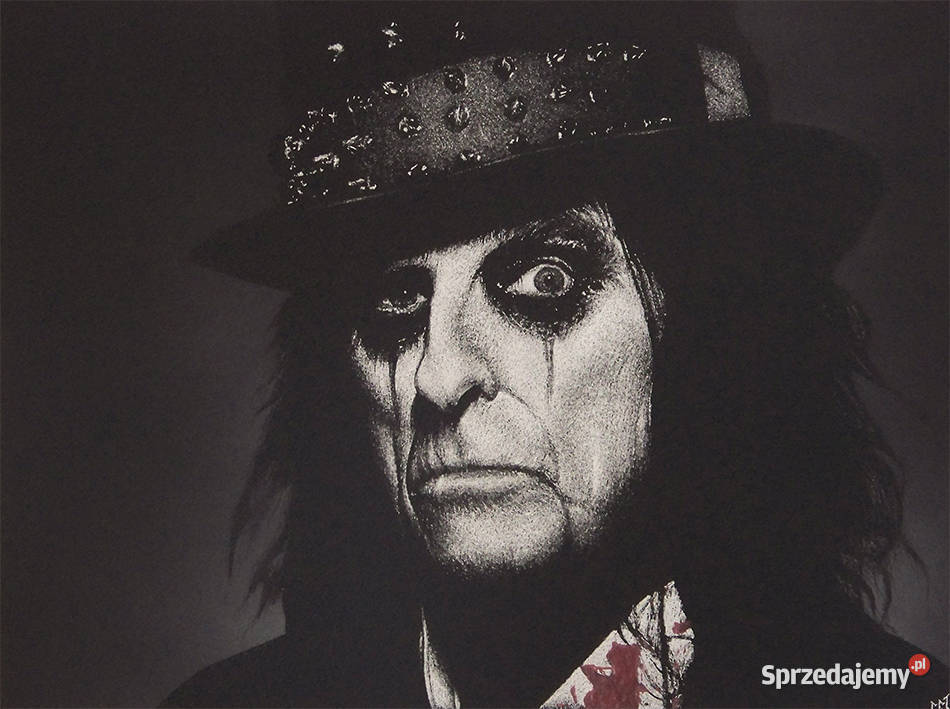 Ręcznie rzeźbiony w blasze Alice Cooper Sandomierz sprzedam