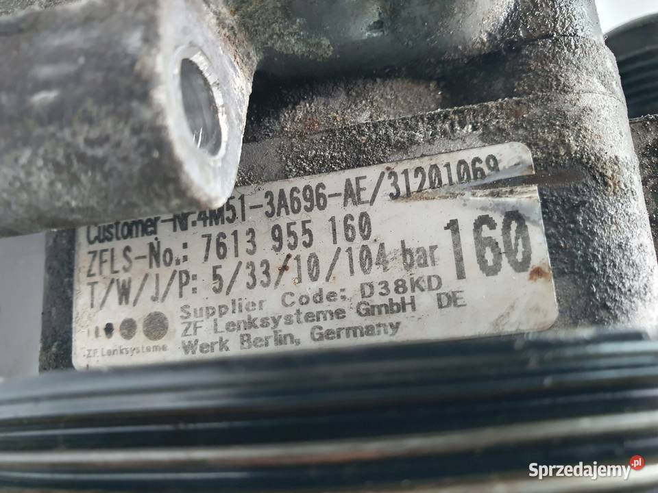 POMPA WSPOMAGANIA Ford Focus II CMax 16 16V osobowe lubelskie Chełm
