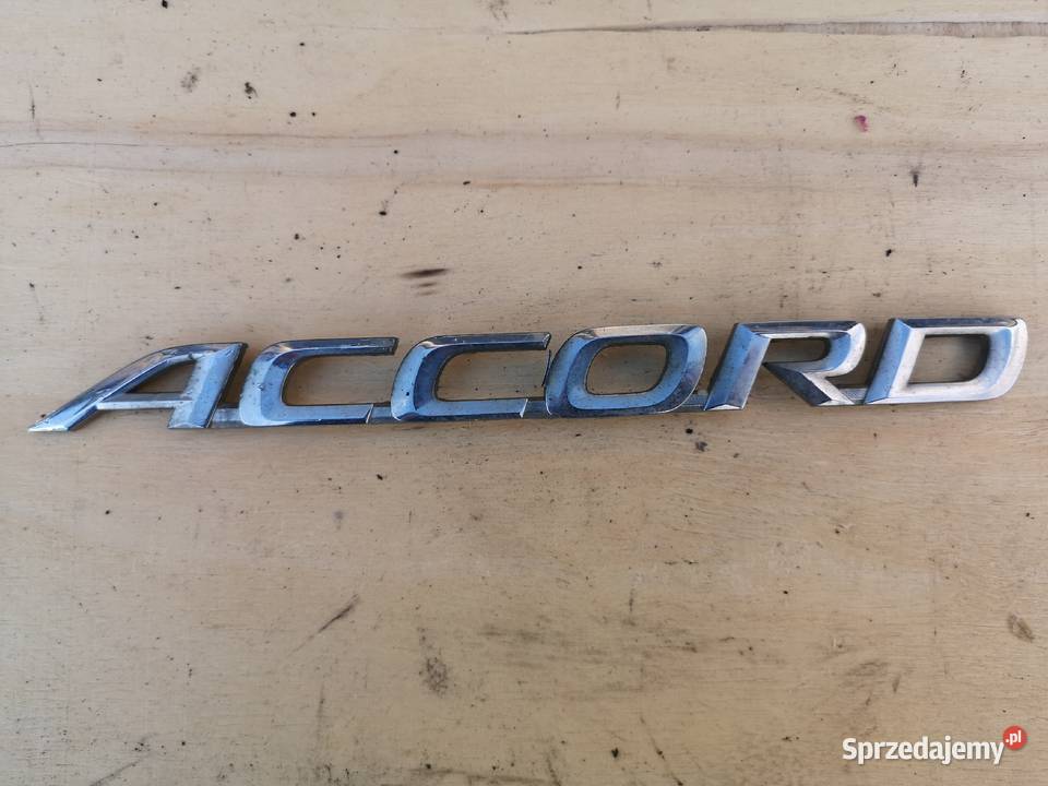 Logo Emblemat Napis Accord do Hondy Accord VII Dziecinów