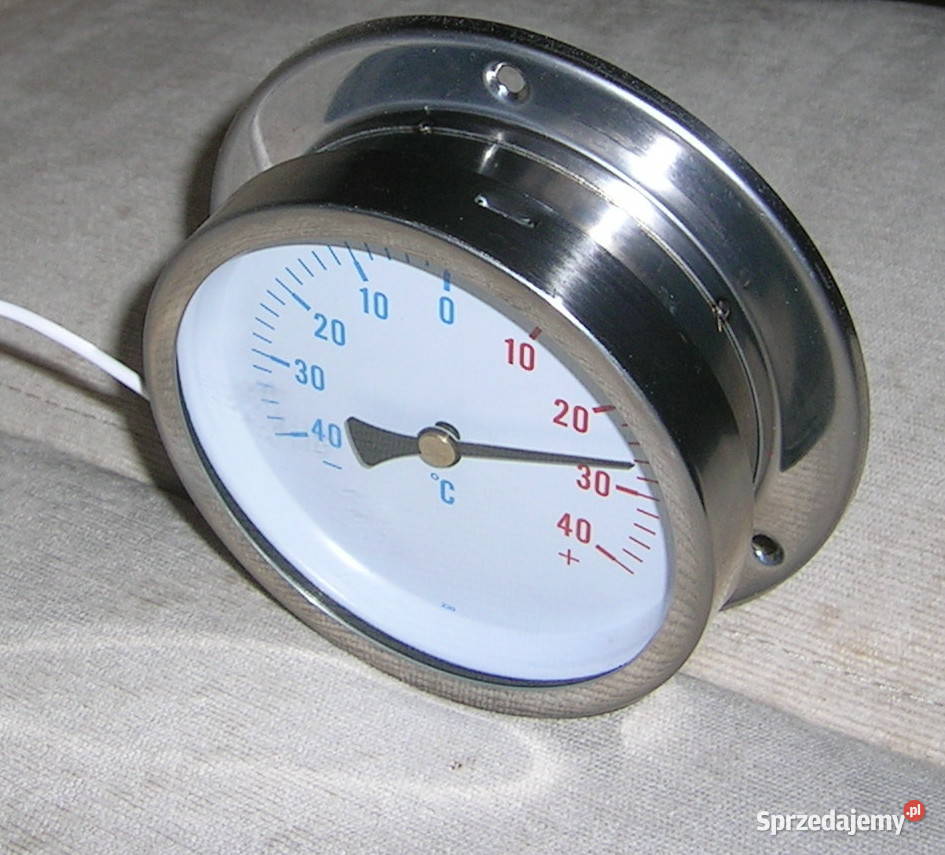 Termometr tarczowy fi133mm 4040stC czujnik 45m Wyszków