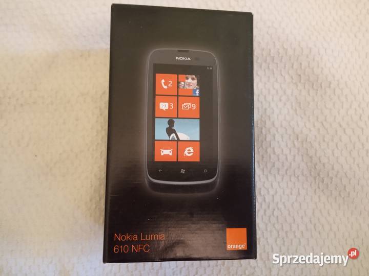 Opakowanie po Nokia Lumia 610 NFC