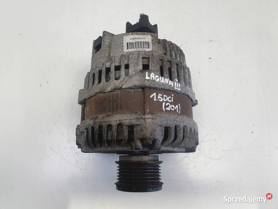 ALTERNATOR Renault Talisman 15 DCI 231009036R Układ elektryczny silnika Chełm