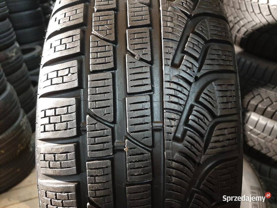 2x Opona UŻYWANA ZIMOWA 20555R17 PIRELLI 119 Zaścianki
