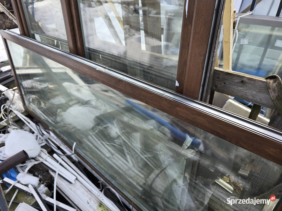 Drzwi BALKONOWE 2SK słupek ruchomy RUR 1720 x Rudolfowo