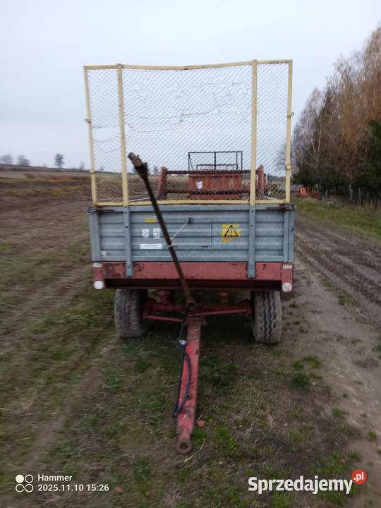 Rozrzutnik Obornika Cynkomet 4 Ton Kurów