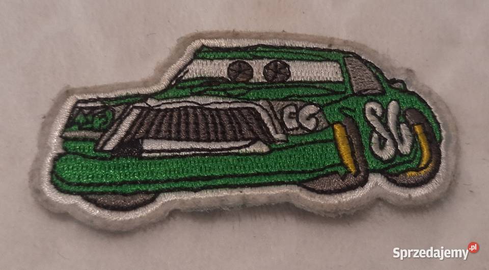 Naszywka naprasowanka łata termo przylepna Auta śląskie Czeladź