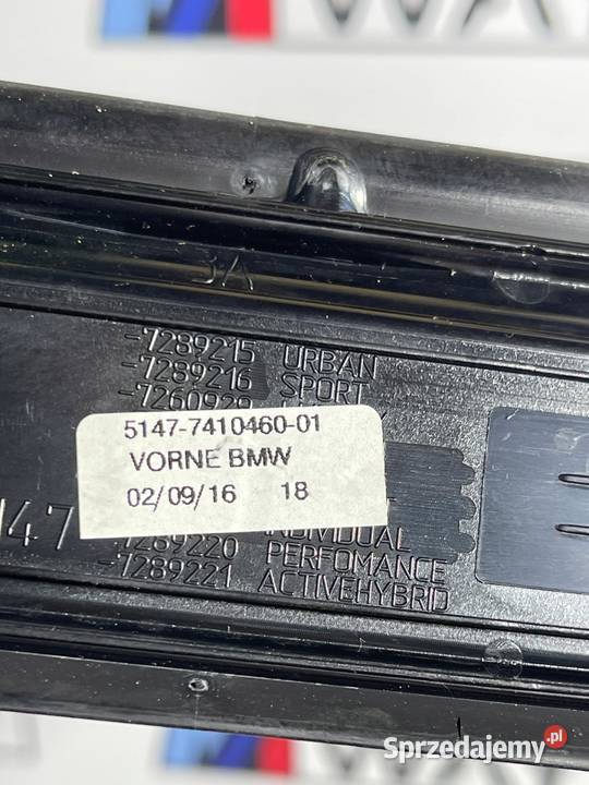 BMW F20 F30 LCI F34 F36 LISTWY NAKŁADKI PROGOWE