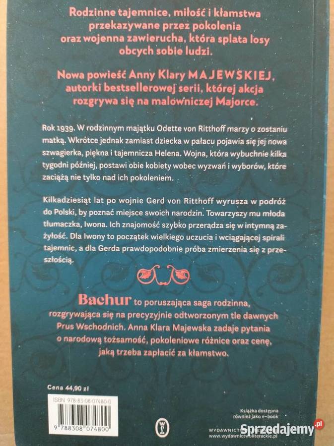 Saga rodzinna Bachur historyczne Żory