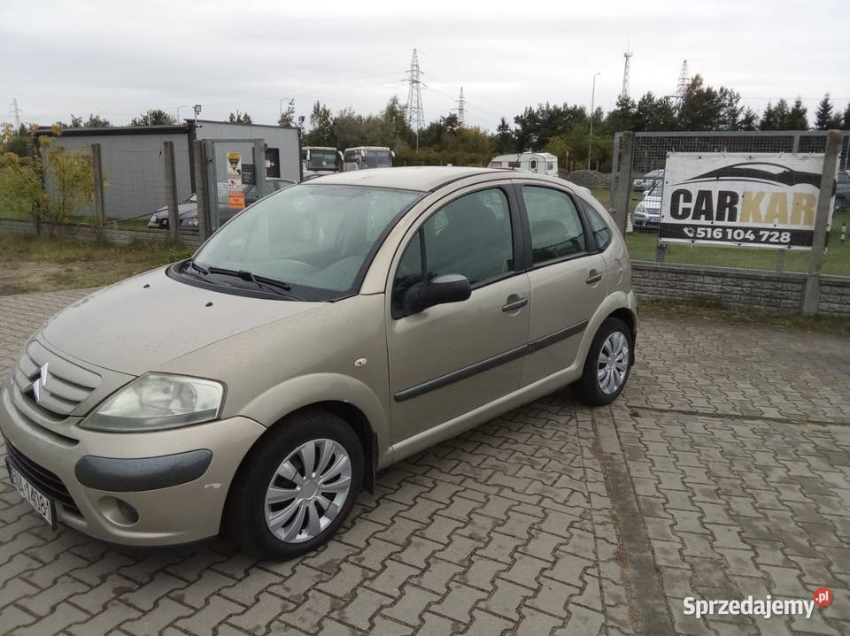CITROEN C3 14 HDI 2007 ZAREJESTROWANY w Polsce Zarejestrowany w Polsce Wągrowiec sprzedam
