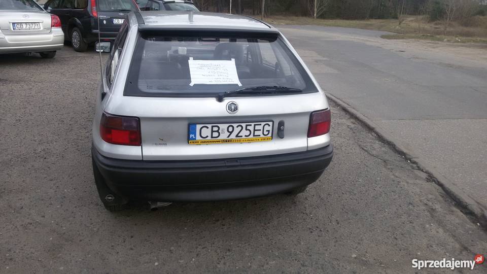 Opel Astra F 17D 93r Hatchback Astra kujawsko-pomorskie Bydgoszcz