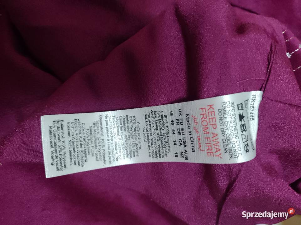 2XL3XL Welurowa haftowana kamizelka garniturowa małopolskie Kraków