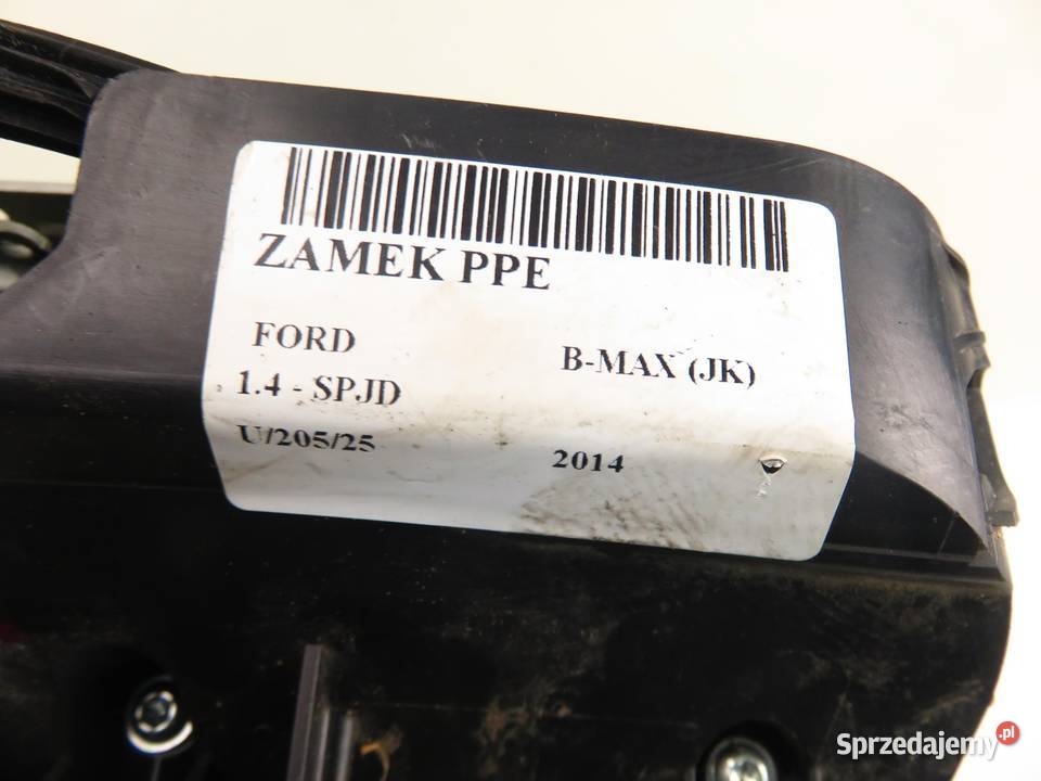 ZAMEK PRAWY PRZEDNI FORD B JK AV1AR21812AF osobowe