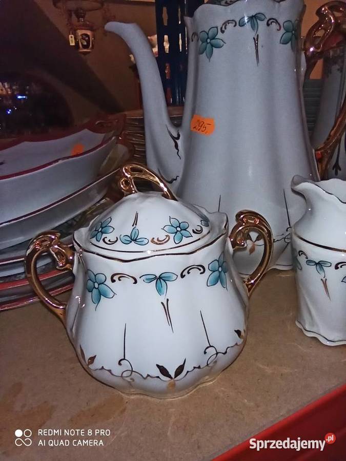 Secesja Krister KPM Germany Sygnatura z lat 1904 Porcelana i szkło Gdańsk